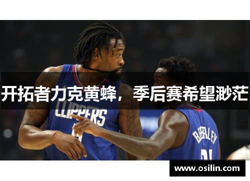 开拓者力克黄蜂，季后赛希望渺茫