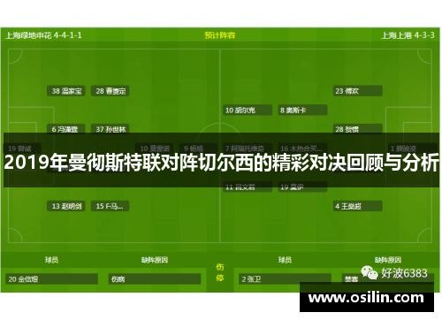 2019年曼彻斯特联对阵切尔西的精彩对决回顾与分析